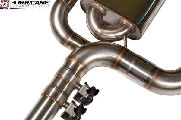 Hurricane Exhaust 3.5" ECE Klappenanlage für Seat Leon Cupra 290 5F V3